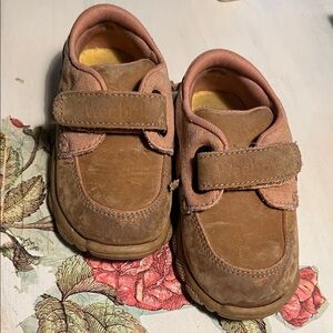 Reebok leather Brown Baby Walker Shoes